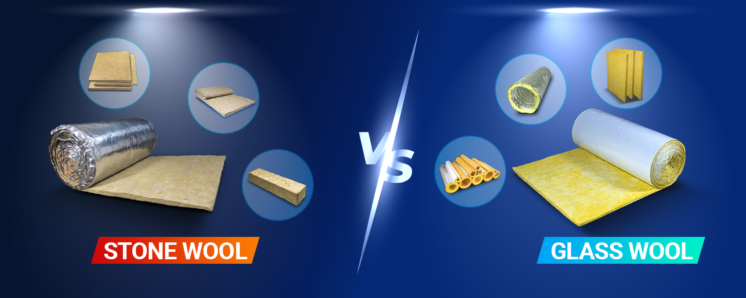 Glass Wool vs. Stone Wool