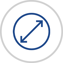 Diameter from 0.5 to 24 inch